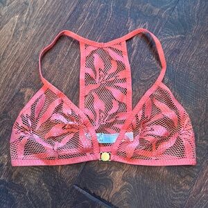 NWOT Free People | Intimately | Red Henna Raya Embroidered Bralette Bra - Small